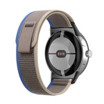 Cinturino per orologio in nylon con connettore nero, For Google Pixel Watch 4 / 3 / 2 / 1 41mm