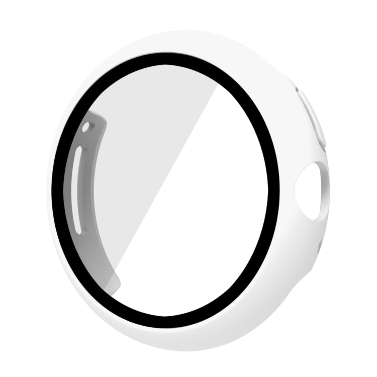 Custodia protettiva per orologio integrata con pellicola temperata con cornice per PC smerigliata, For Google Pixel Watch