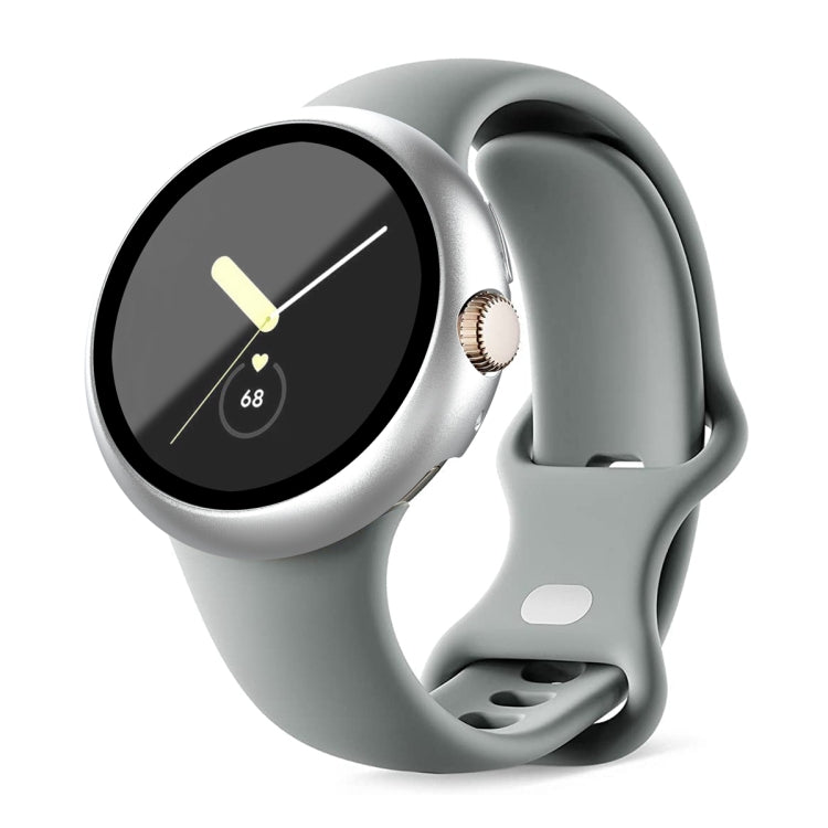 Custodia protettiva per orologio integrata con pellicola temperata con cornice per PC smerigliata, For Google Pixel Watch