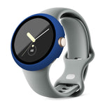Custodia protettiva per orologio integrata con pellicola temperata con cornice per PC smerigliata, For Google Pixel Watch