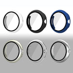Custodia protettiva per orologio integrata con pellicola temperata con cornice per PC smerigliata, For Google Pixel Watch