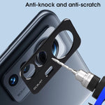 Copriobiettivo in alluminio alto in metallo, For Xiaomi 12, For Xiaomi 12X, For Xiaomi 12 Pro, For Samsung Galaxy S23 5G, For Samsung Galaxy S23+ 5G, For Samsung Galaxy S23 Ultra 5G