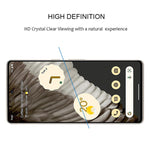 Pellicola in vetro temperato a schermo intero con bordo curvo 3D, For Google Pixel 7 Pro (1 PC)