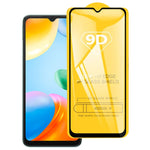 Pellicola in vetro temperato a schermo intero con colla intera 9D, For Xiaomi Redmi 10C (1 PCS)