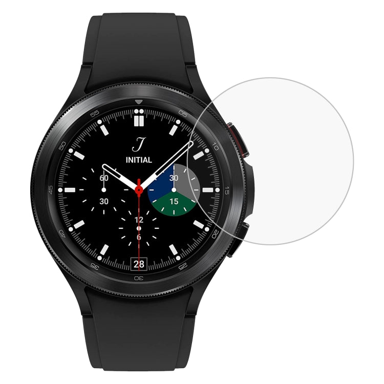 0.26mm 2.5D 9H Pellicola proteggi schermo in vetro temperato per orologio, For Samsung Galaxy Watch4 Classic 46mm, For Samsung Galaxy Watch4 40mm