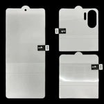 3 in 1 Full Screen Protector Pellicola idrogel antideflagrante, For OPPO Find N2 Flip(Back+Front)