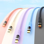ROCK Z21 Cavo USB A a USB-C 6A 1,2 m trasparente