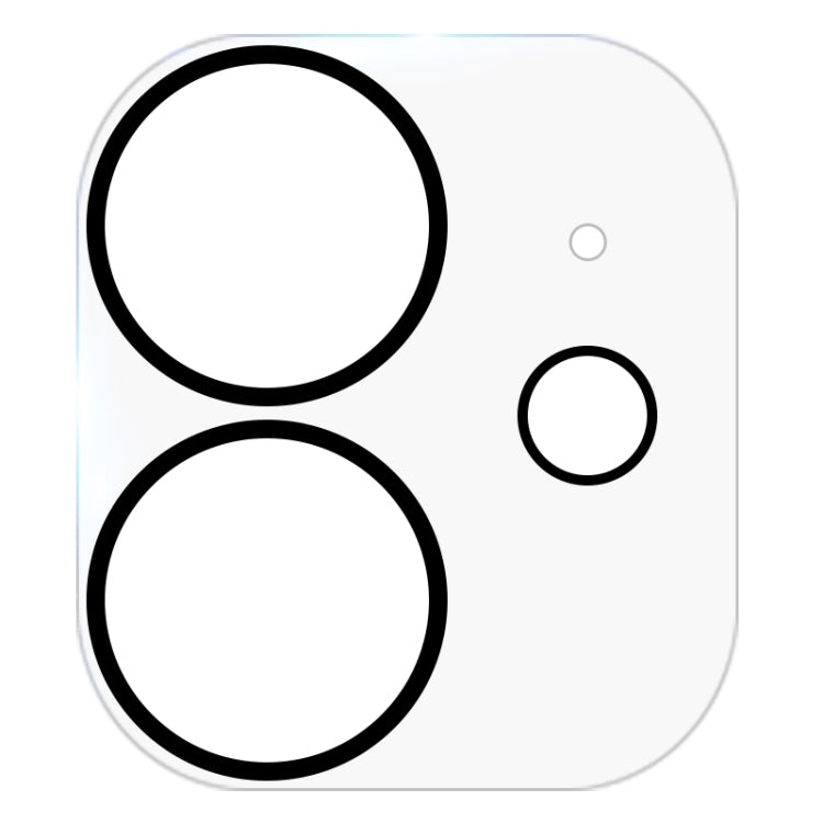 Pellicola in vetro temperato per la protezione dell'obiettivo della fotocamera posteriore HD antiriflesso, For iPhone 12 mini(1 PC), For iPhone 12 Pro Max(1 PC)