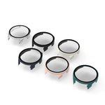Custodia per orologio protettiva integrata in vetro temperato PC + 9H, For Xiaomi Watch S2 46mm