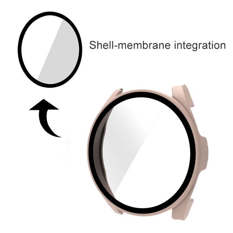 Custodia per orologio protettiva integrata in vetro temperato PC + 9H, For Xiaomi Watch S2 46mm