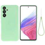 Custodia per telefono in silicone liquido colorato, For Samsung Galaxy S24+ 5G, For Samsung Galaxy S24 5G, For Samsung Galaxy A54 5G