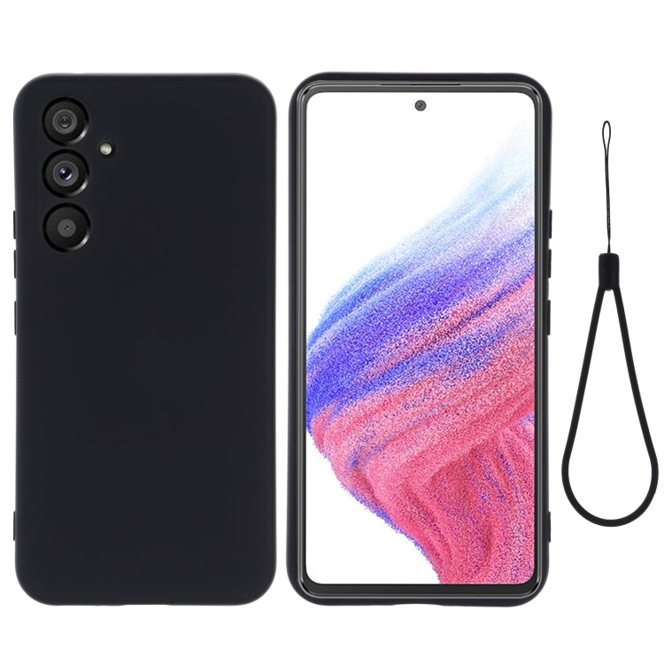 Custodia per telefono in silicone liquido colorato, For Samsung Galaxy S24+ 5G, For Samsung Galaxy S24 5G, For Samsung Galaxy A54 5G