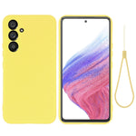 Custodia per telefono in silicone liquido colorato, For Samsung Galaxy S24+ 5G, For Samsung Galaxy S24 5G, For Samsung Galaxy A54 5G