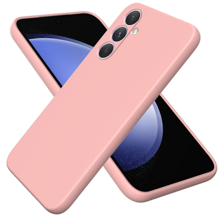 Custodia per telefono in silicone liquido colorato, For Samsung Galaxy S24+ 5G, For Samsung Galaxy S24 5G, For Samsung Galaxy A54 5G