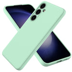Custodia per telefono in silicone liquido colorato, For Samsung Galaxy S24+ 5G, For Samsung Galaxy S24 5G, For Samsung Galaxy A54 5G