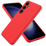 Custodia per telefono in silicone liquido colorato, For Samsung Galaxy S24+ 5G, For Samsung Galaxy S24 5G, For Samsung Galaxy A54 5G