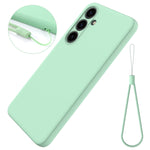 Custodia per telefono in silicone liquido colorato, For Samsung Galaxy S24+ 5G, For Samsung Galaxy S24 5G, For Samsung Galaxy A54 5G