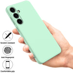 Custodia per telefono in silicone liquido colorato, For Samsung Galaxy S24+ 5G, For Samsung Galaxy S24 5G, For Samsung Galaxy A54 5G