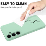 Custodia per telefono in silicone liquido colorato, For Samsung Galaxy S24+ 5G, For Samsung Galaxy S24 5G, For Samsung Galaxy A54 5G