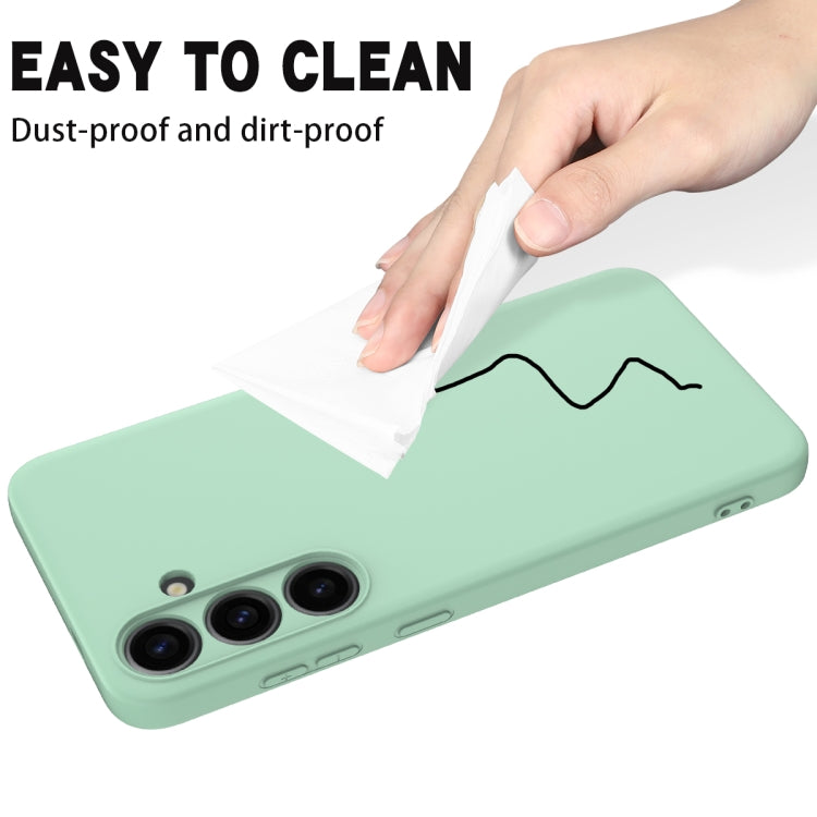 Custodia per telefono in silicone liquido colorato, For Samsung Galaxy S24+ 5G, For Samsung Galaxy S24 5G, For Samsung Galaxy A54 5G