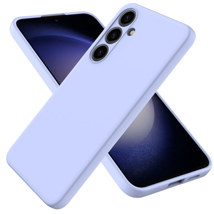 Custodia per telefono in silicone liquido colorato, For Samsung Galaxy S24+ 5G, For Samsung Galaxy S24 5G, For Samsung Galaxy A54 5G
