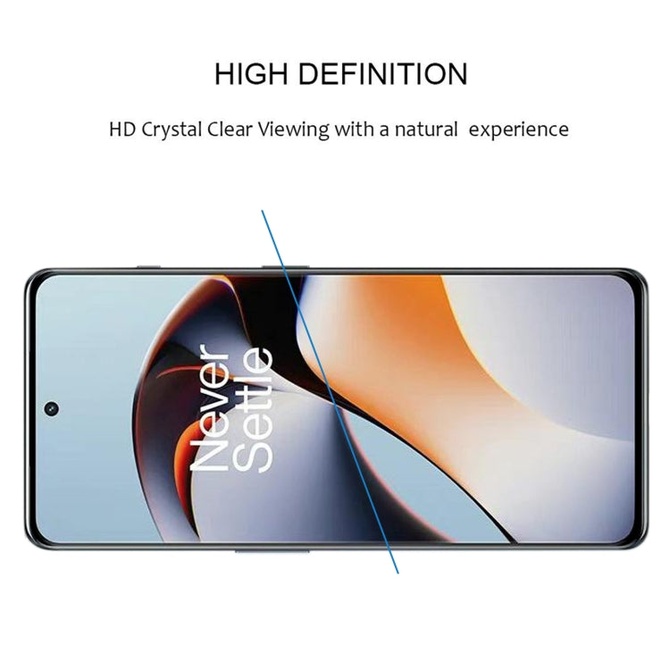 Pellicola in vetro temperato a schermo intero con bordo curvo 3D, For OnePlus 11R(1 PC), For OnePlus Ace 2(1 PC), For OPPO Find X6(1 PC), For OPPO Find X6 Pro(1 PC)
