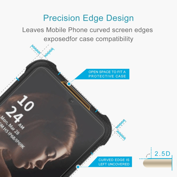 Pellicola in vetro temperato 10 pezzi 0,26 mm 9H 2,5D, For AGM H5 (10 PCS), For Honor Magic 5 Lite (10 PCS), For TECNO Pop 7 Pro (10 PCS), For ZTE Blade V40 Design (10 PCS), For DOOGEE V Max (10 PCS)