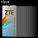 Pellicola in vetro temperato 10 pezzi 0,26 mm 9H 2,5D, For AGM H5 (10 PCS), For Honor Magic 5 Lite (10 PCS), For TECNO Pop 7 Pro (10 PCS), For ZTE Blade V40 Design (10 PCS), For DOOGEE V Max (10 PCS)
