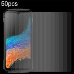 50 pellicole in vetro temperato 0,26 mm 9H 2,5D, For AGM H5 (50 PCS), For Honor Magic 5 Lite (50 PCS), For TECNO Pop 7 Pro (50 PCS), For ZTE Blade V40 Design (50 PCS), For DOOGEE V Max (50 PCS)
