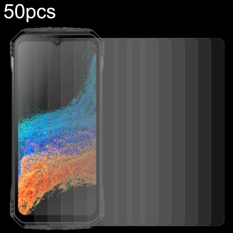 50 pellicole in vetro temperato 0,26 mm 9H 2,5D, For AGM H5 (50 PCS), For Honor Magic 5 Lite (50 PCS), For TECNO Pop 7 Pro (50 PCS), For ZTE Blade V40 Design (50 PCS), For DOOGEE V Max (50 PCS)