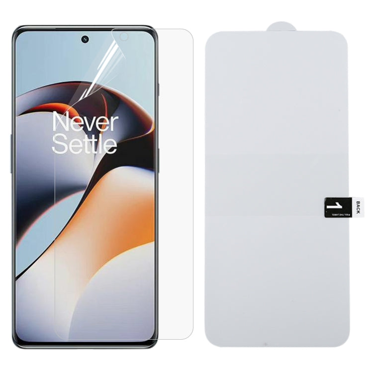 Full Screen Protector Pellicola idrogel antideflagrante, For OnePlus 11R, For OnePlus Ace 2, For OPPO Find X6, For OPPO Find X6 Pro