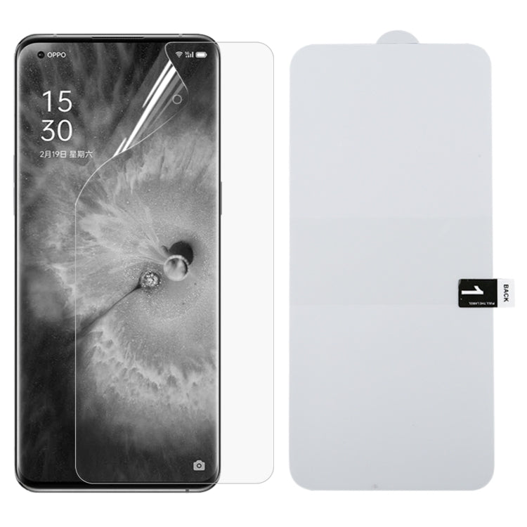 Full Screen Protector Pellicola idrogel antideflagrante, For OnePlus 11R, For OnePlus Ace 2, For OPPO Find X6, For OPPO Find X6 Pro
