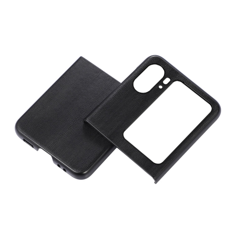 Cassa del telefono dell'unità di elaborazione di struttura della mucca gialla, For OPPO Find N2 Flip, For OPPO Find N2