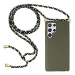 Materiale paglia di grano + custodia protettiva in TPU con cordino, For Samsung Galaxy S23 5G, For Samsung Galaxy S23+ 5G, For Samsung Galaxy S23 Ultra 5G