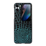 Custodia per telefono in pelle di vacchetta di coccodrillo, For OPPO Find N2 Flip, For OPPO Find N2