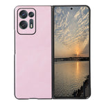 Custodia per telefono PU in pelle bovina, For OPPO Find N2