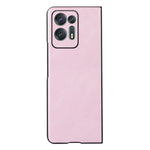 Custodia per telefono PU in pelle bovina, For OPPO Find N2