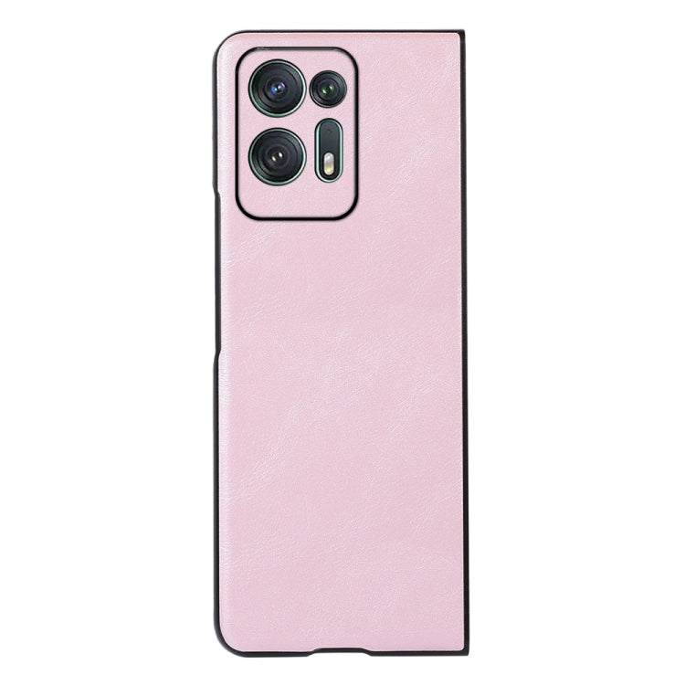 Custodia per telefono PU in pelle bovina, For OPPO Find N2