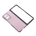 Custodia per telefono PU in pelle bovina, For OPPO Find N2