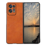 Custodia per telefono PU in pelle bovina, For OPPO Find N2