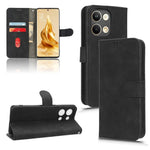 Custodia per telefono in pelle con vibrazione magnetica Skin Feel, For Realme C30 / C33S, For OPPO Reno9 / Reno9 Pro 5G, For OPPO Reno9 Pro+ 5G, For TCL 305i