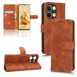 Custodia per telefono in pelle con vibrazione magnetica Skin Feel, For Realme C30 / C33S, For OPPO Reno9 / Reno9 Pro 5G, For OPPO Reno9 Pro+ 5G, For TCL 305i