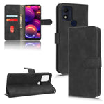 Custodia per telefono in pelle con vibrazione magnetica Skin Feel, For Realme C30 / C33S, For OPPO Reno9 / Reno9 Pro 5G, For OPPO Reno9 Pro+ 5G, For TCL 305i