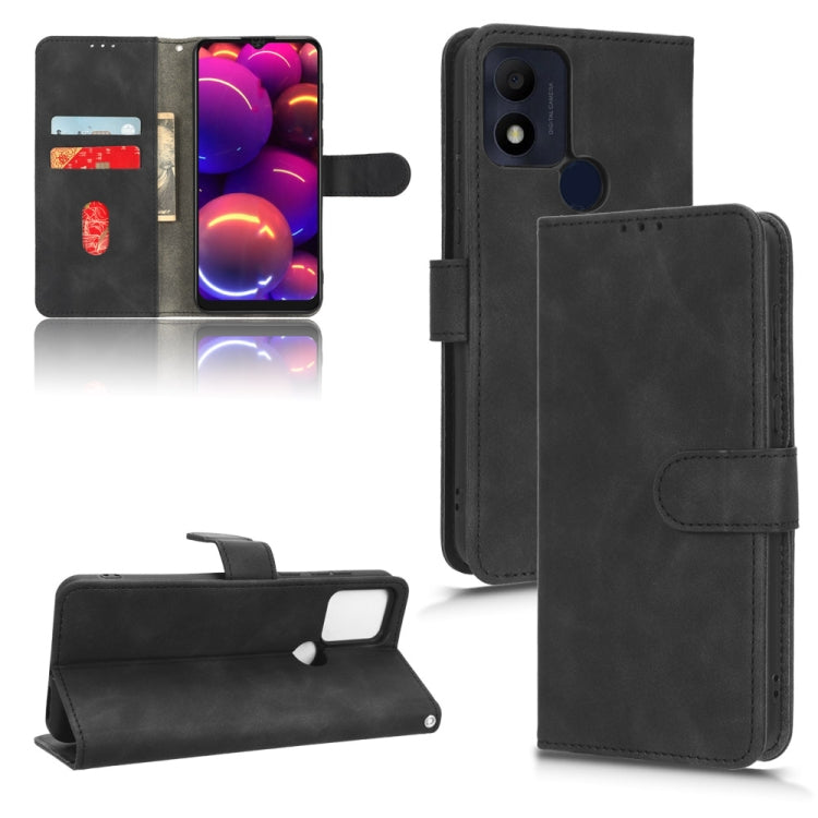 Custodia per telefono in pelle con vibrazione magnetica Skin Feel, For Realme C30 / C33S, For OPPO Reno9 / Reno9 Pro 5G, For OPPO Reno9 Pro+ 5G, For TCL 305i