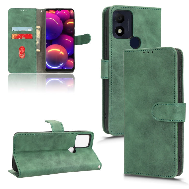 Custodia per telefono in pelle con vibrazione magnetica Skin Feel, For Realme C30 / C33S, For OPPO Reno9 / Reno9 Pro 5G, For OPPO Reno9 Pro+ 5G, For TCL 305i