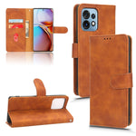 Custodia per telefono in pelle con vibrazione magnetica Skin Feel, For Google Pixel 7a, For Blackview BV7200, For Motorola Moto X40 Pro, For Xiaomi 13 Pro