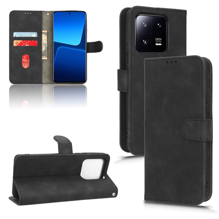 Custodia per telefono in pelle con vibrazione magnetica Skin Feel, For Google Pixel 7a, For Blackview BV7200, For Motorola Moto X40 Pro, For Xiaomi 13 Pro