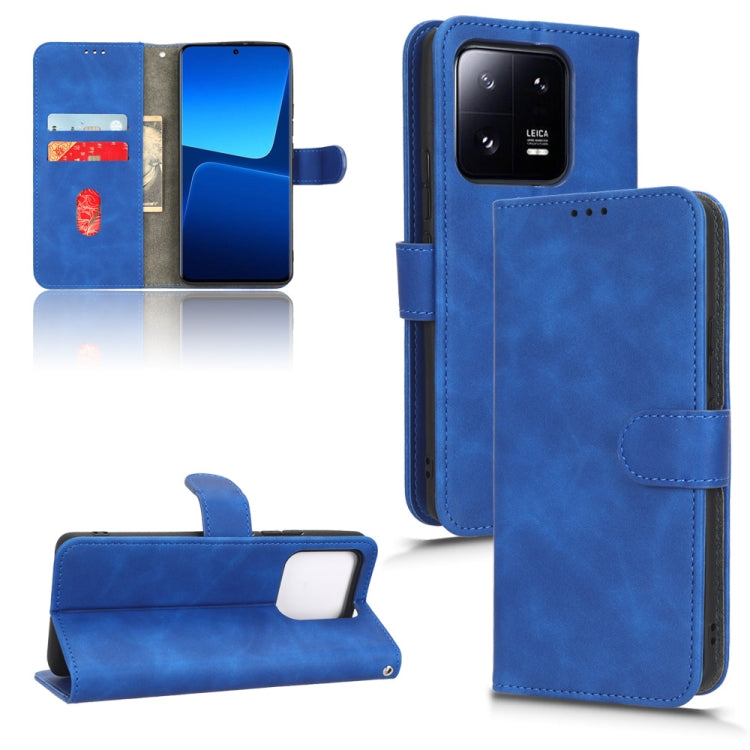 Custodia per telefono in pelle con vibrazione magnetica Skin Feel, For Google Pixel 7a, For Blackview BV7200, For Motorola Moto X40 Pro, For Xiaomi 13 Pro