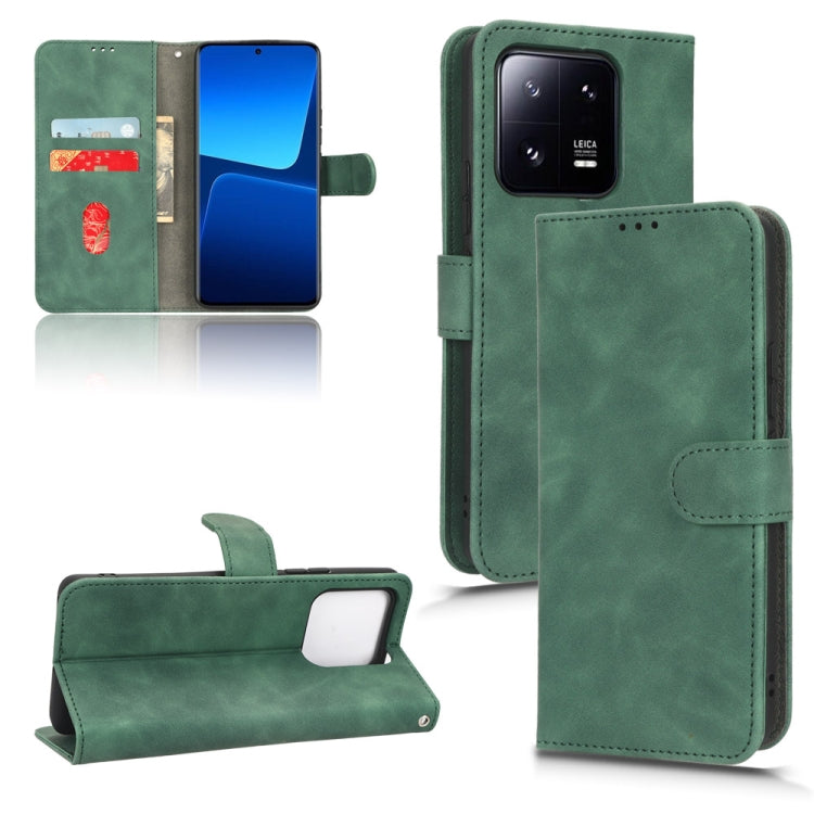 Custodia per telefono in pelle con vibrazione magnetica Skin Feel, For Google Pixel 7a, For Blackview BV7200, For Motorola Moto X40 Pro, For Xiaomi 13 Pro