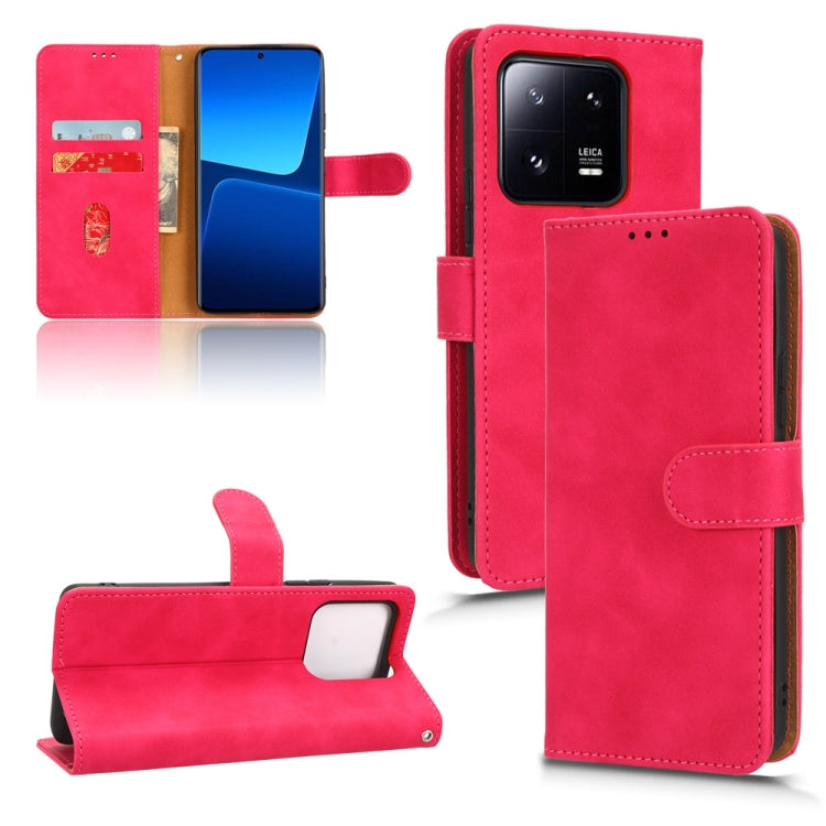 Custodia per telefono in pelle con vibrazione magnetica Skin Feel, For Google Pixel 7a, For Blackview BV7200, For Motorola Moto X40 Pro, For Xiaomi 13 Pro